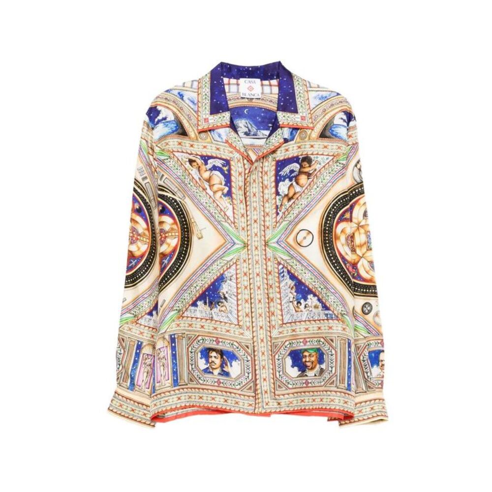 Casablanca Men Printed Shirt